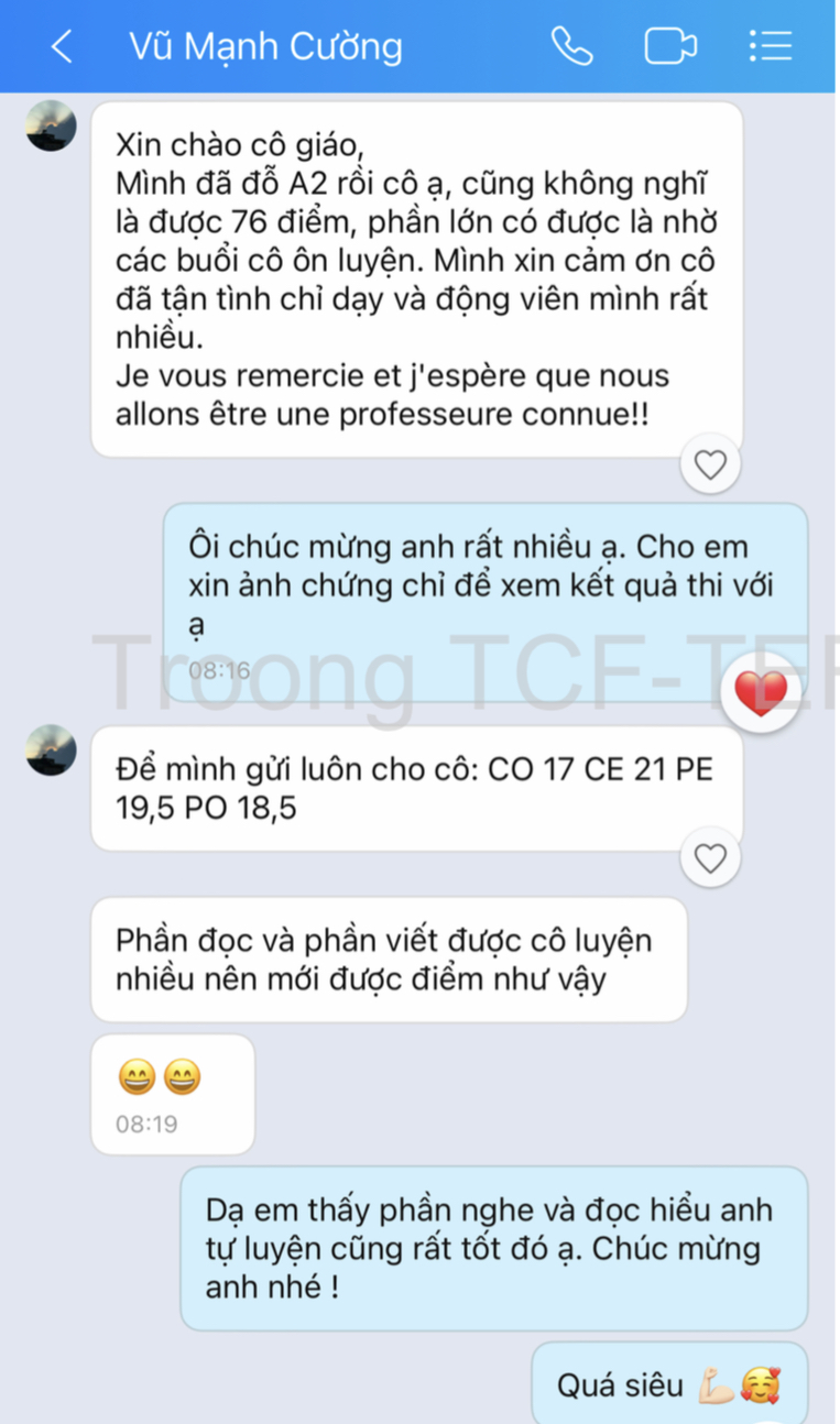 Trao chứng chỉ/giải thưởng